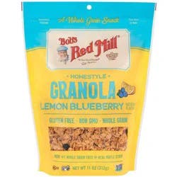Bob's Red Mill Homestyle Lemon Blueberry Granola 11 oz