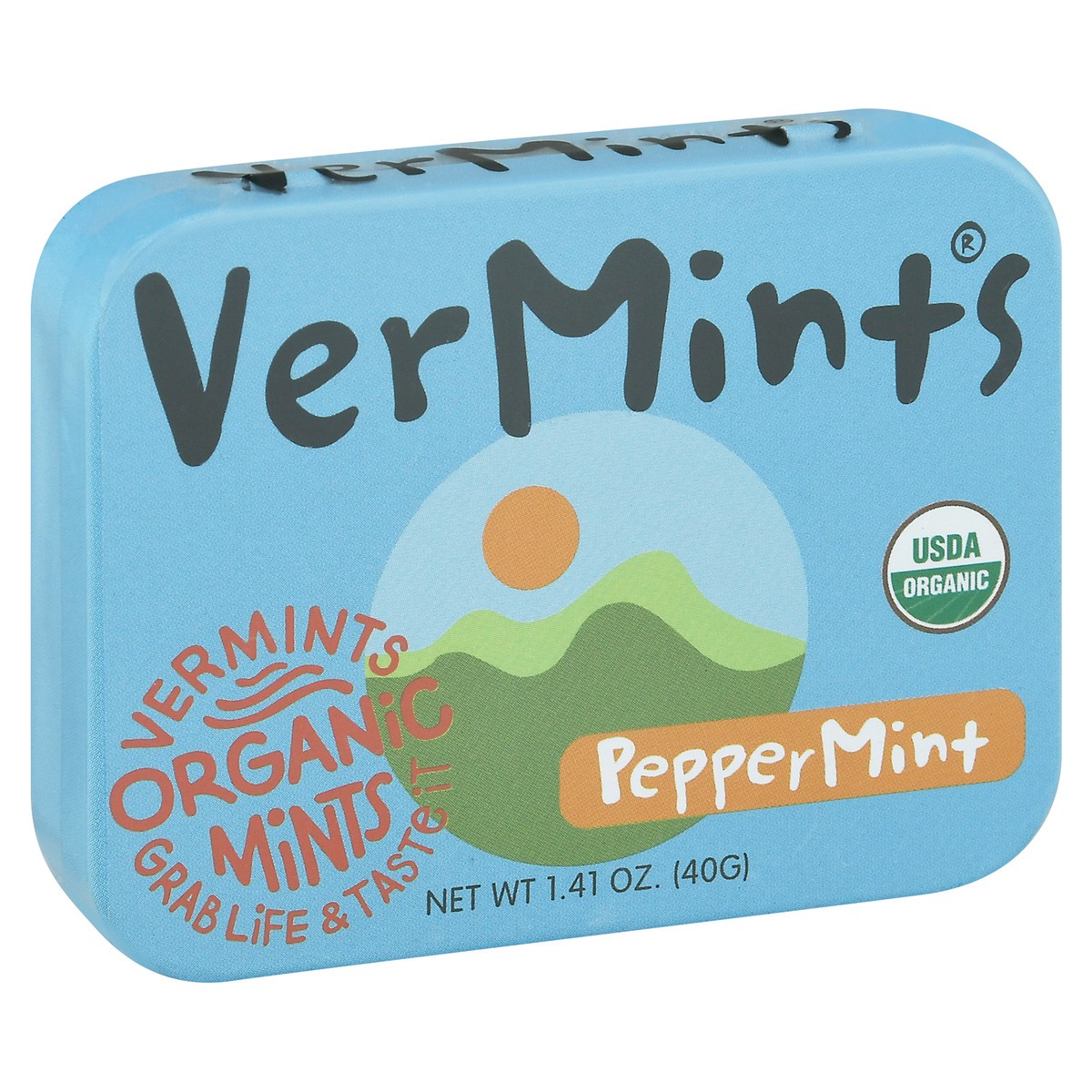 slide 3 of 9, VerMints Organic Peppermint Mints 1.41 oz, 1.41 oz