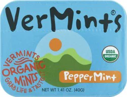 VerMints Organic Peppermint Mints 1.41 oz