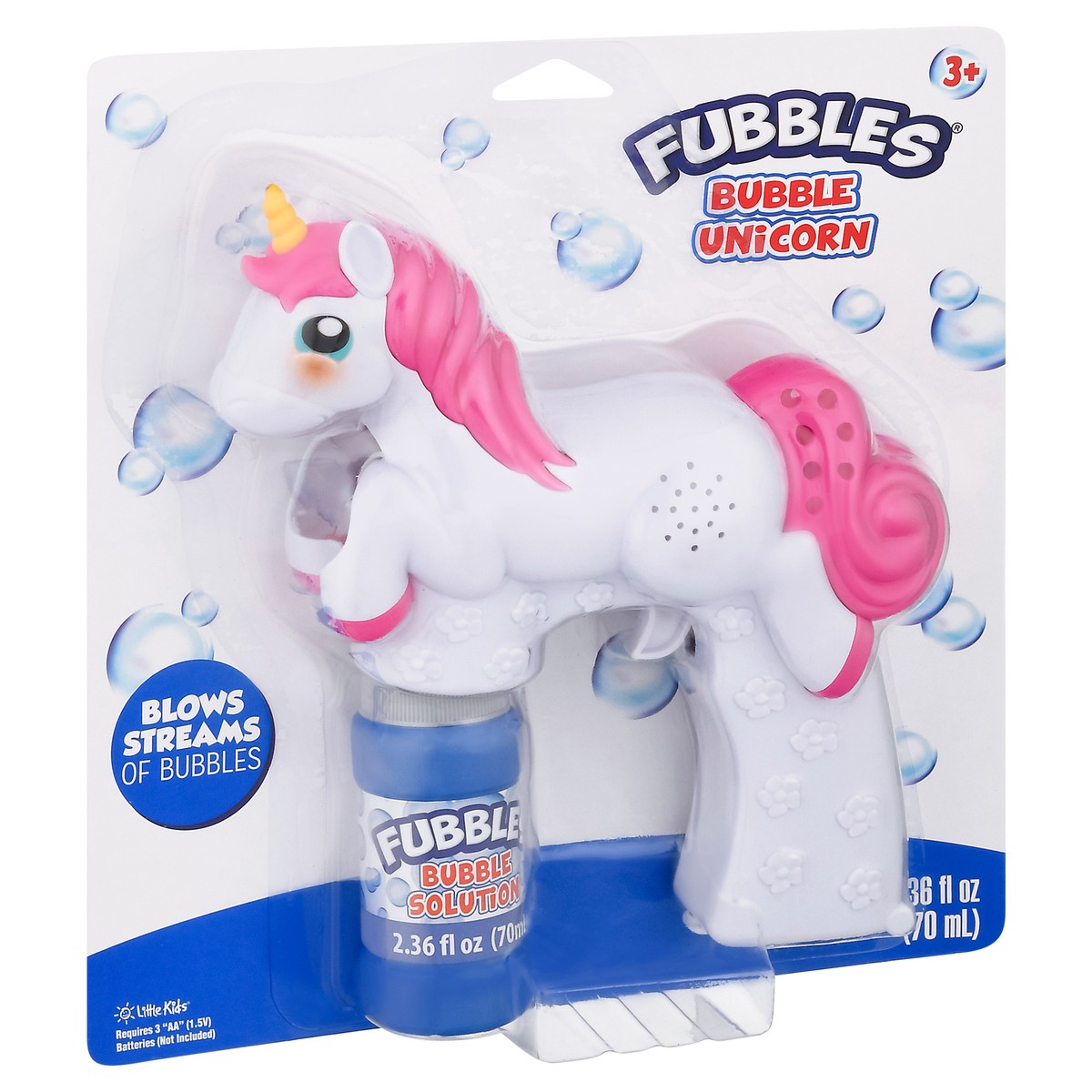 slide 6 of 8, Fubbles Toy Bubble Unicorn 1 ea, 1 ct