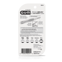 slide 5 of 5, G-U-M Proxabrush Go-Betweens - Wide, Interdental Brushes, Soft Bristled Dental Picks, 10ct, 1 ct