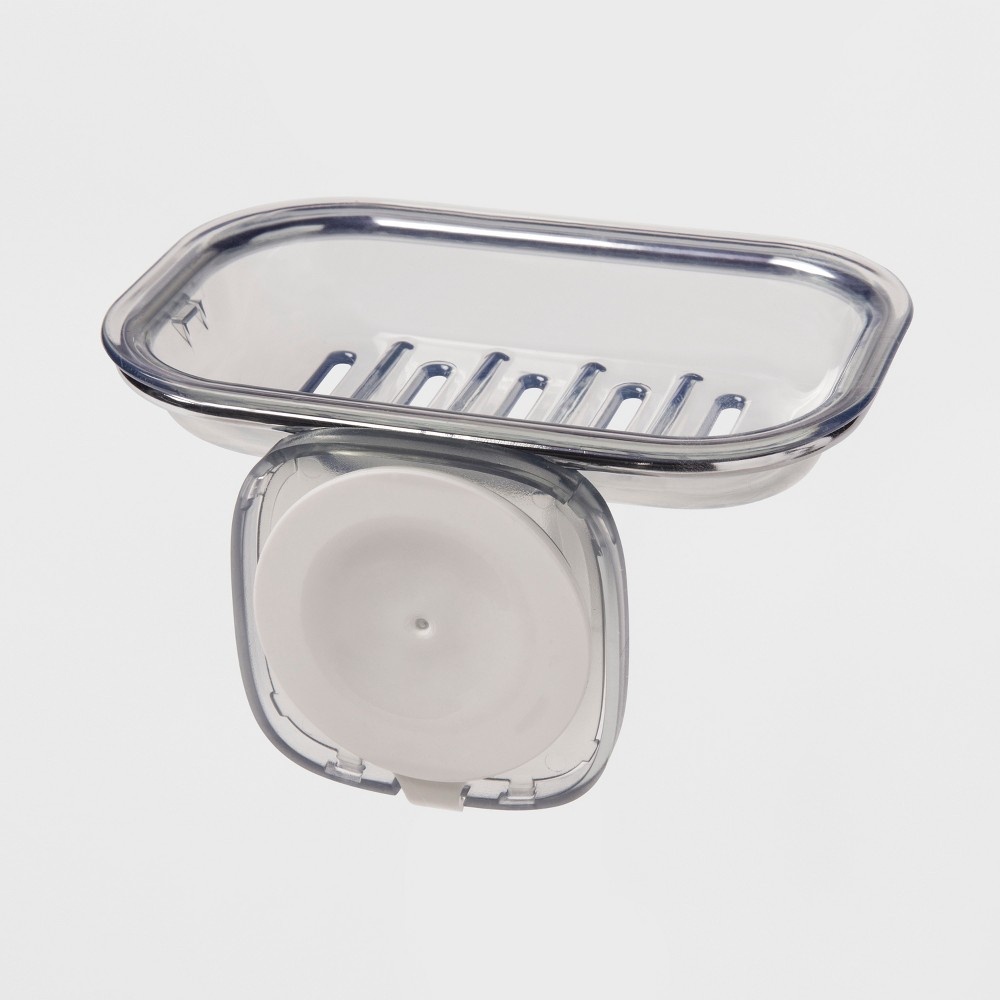 slide 2 of 3, Stronghold Suction Soap Dish Clear - OXO, 1 ct
