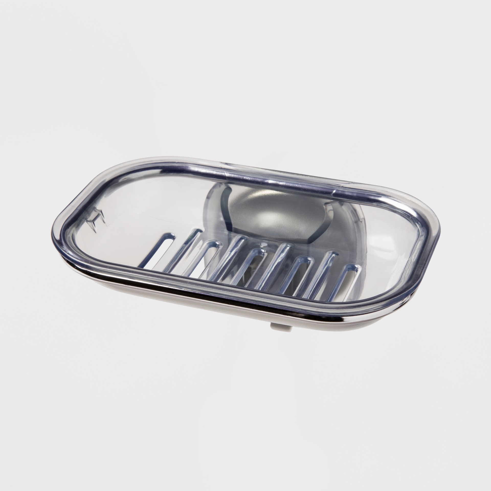 slide 1 of 3, Stronghold Suction Soap Dish Clear - OXO, 1 ct