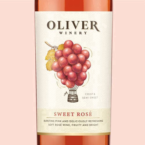 slide 9 of 22, Oliver Winery Sweet Rosé Wine 750mL, 750 ml