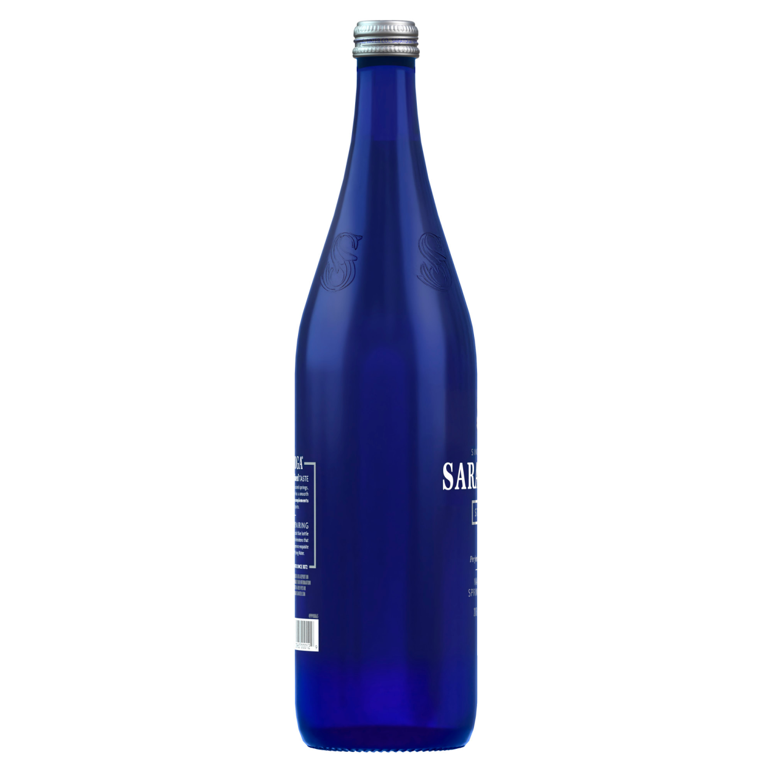 slide 2 of 5, Saratoga Still Spring Water, Glass Water Bottle- 28 fl oz, 28 fl oz