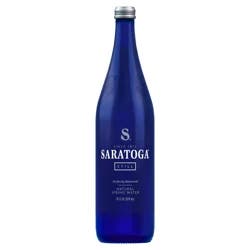 Saratoga Still Spring Water, Glass Water Bottle- 28 fl oz