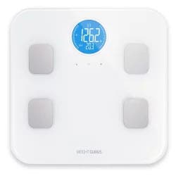 Bluetooth Body Composition Scale White - Weight Gurus