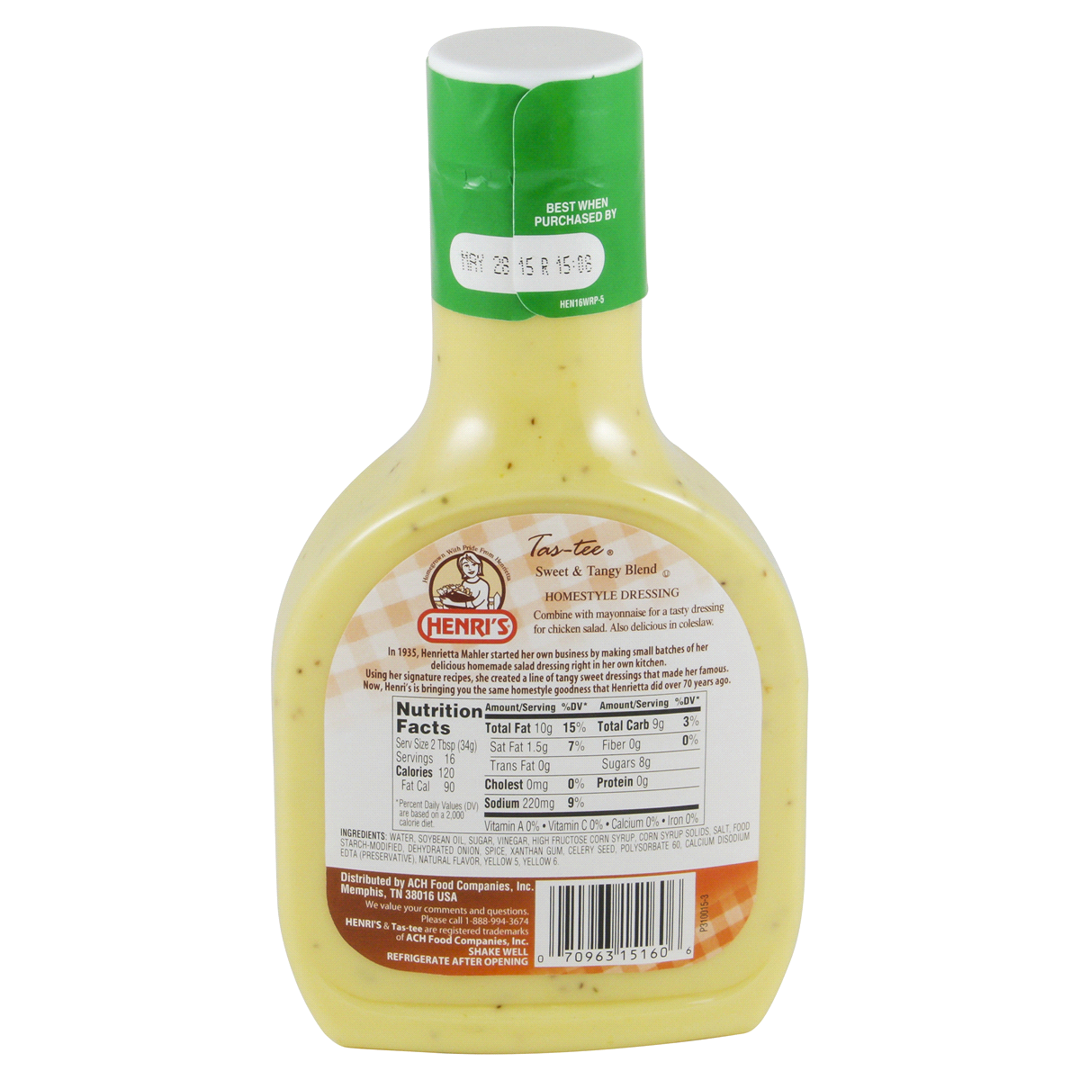 Henri's TasTee Homestyle Dressing 16 oz Shipt