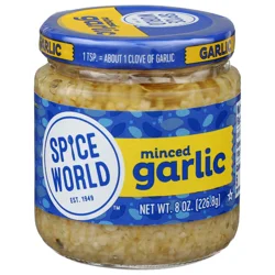 Spice World Minced Garlic
