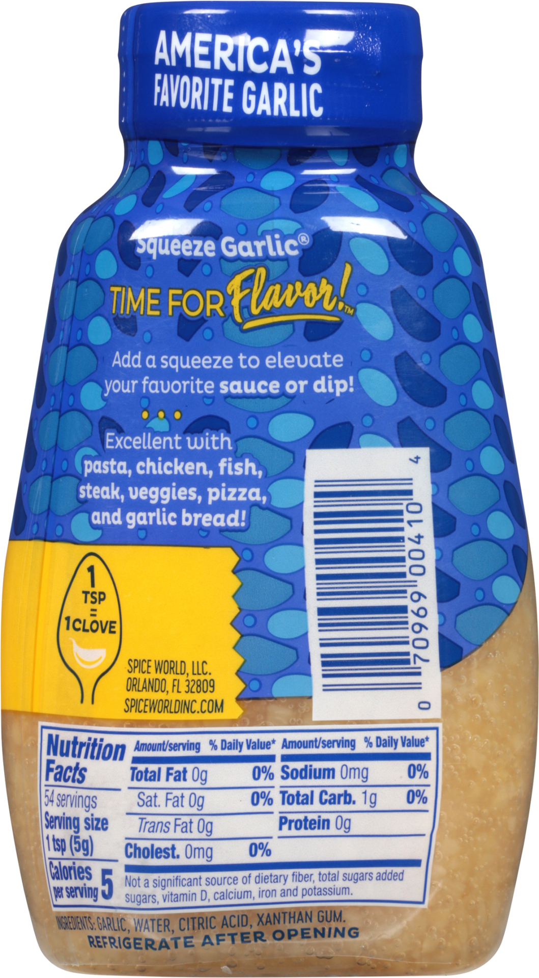 slide 2 of 2, Spice World Minced Garlic 9.5 oz, 9.5 oz