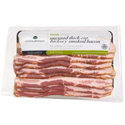 L&B Uncured Thick-Cut Hickory Smoked Bacon