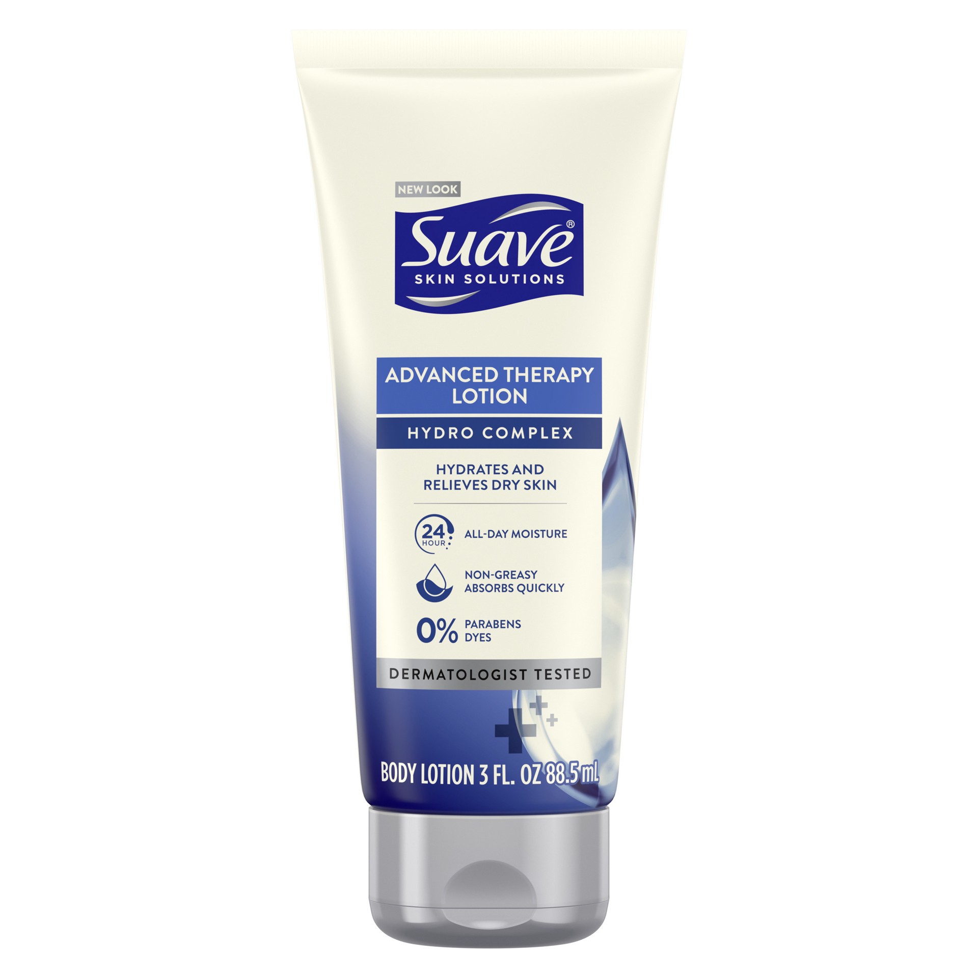 slide 1 of 6, Suave Skin Solutions Advanced Therapy, 3 oz, 3 oz