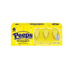Peeps Yellow Marshmallow Chicks Easter Candy - 1.5 Oz