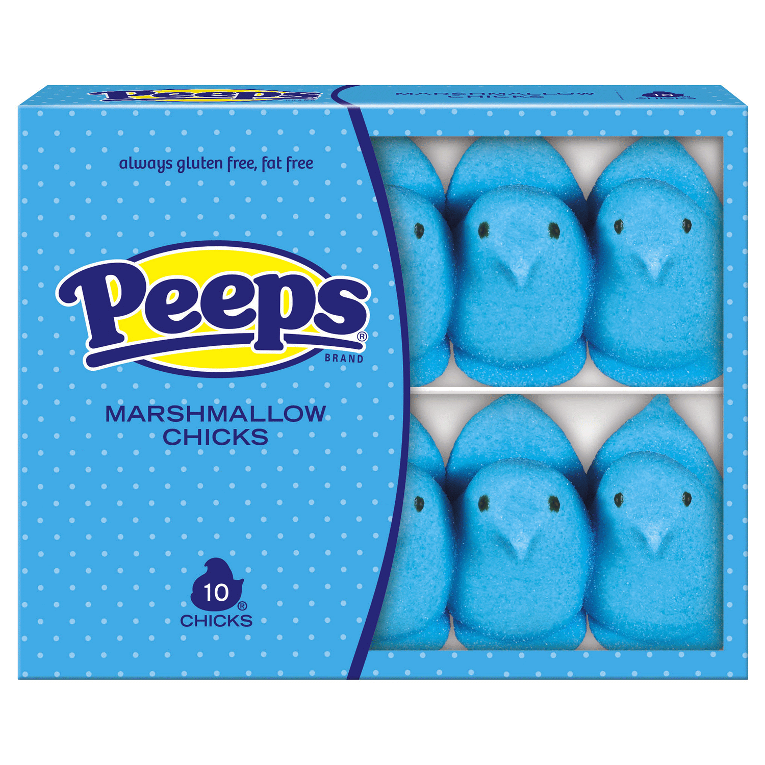 slide 1 of 1, Peeps Marshmallow 10 ea, 10 ct