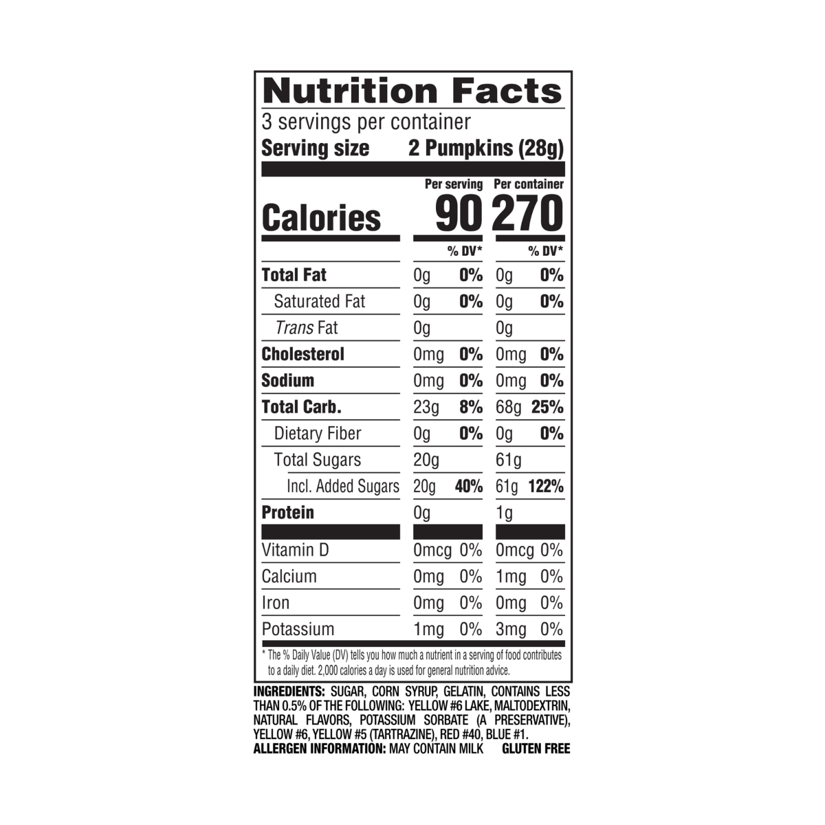 slide 2 of 2, Peeps Marshmallow Pumpkins, 3 oz