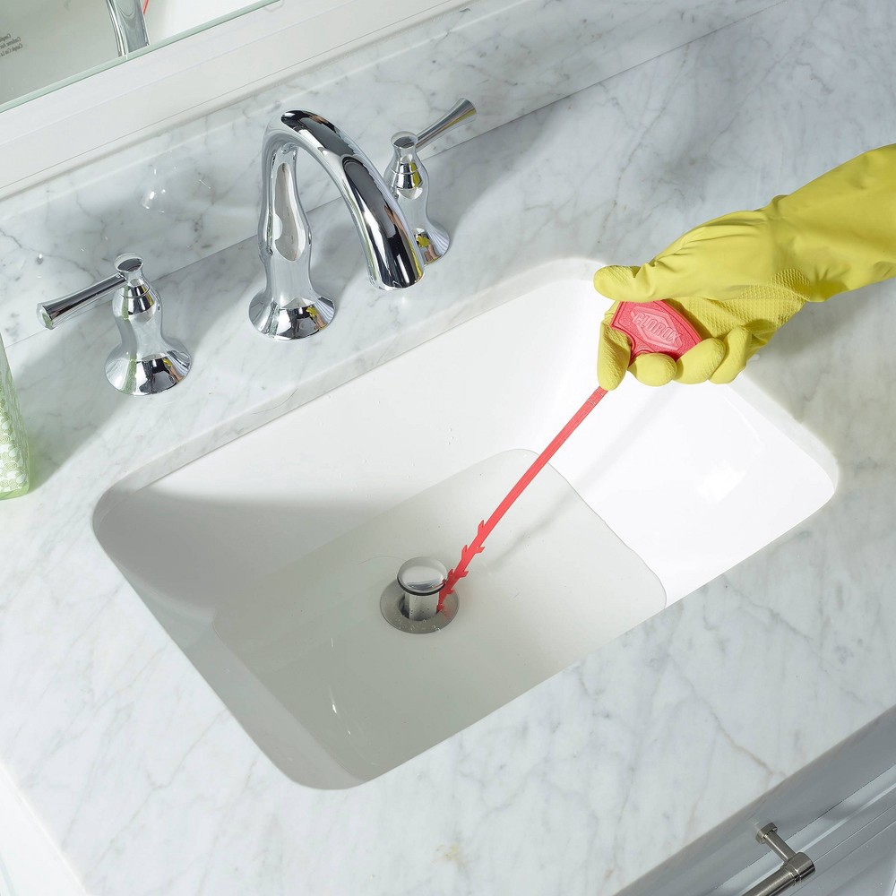 slide 2 of 3, Clorox Hair & Clog Remover Drain Cleaner 2 Each, 2 ct