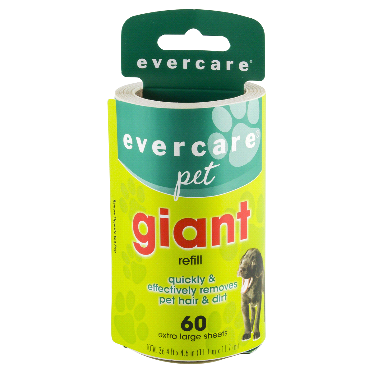 slide 4 of 4, Evercare Giant Pet Hair Lint Roller, 60 ct