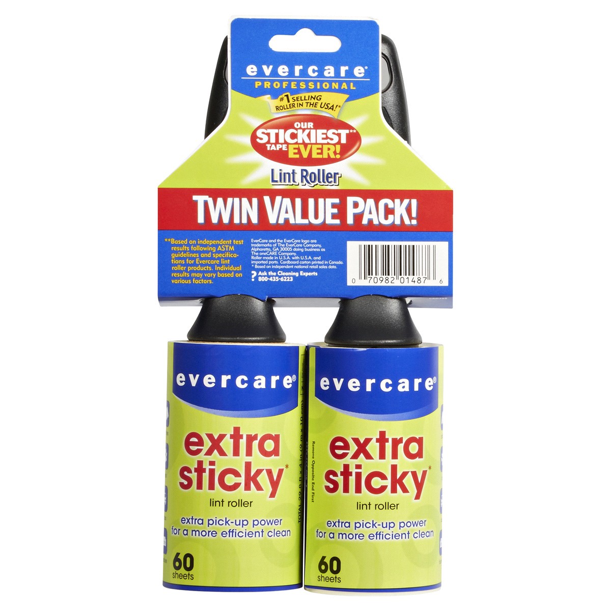 slide 2 of 2, Evercare Extreme Stick Lint Rollers Value Pack 2 ea, 2 ct