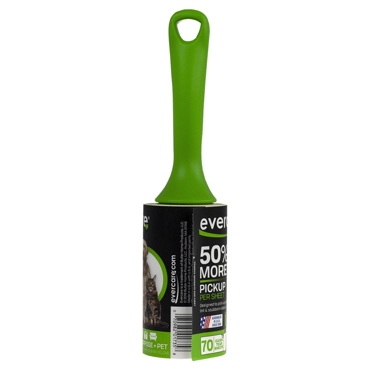 slide 2 of 2, Evercare Lint Rollers 70 ea, 70 ct