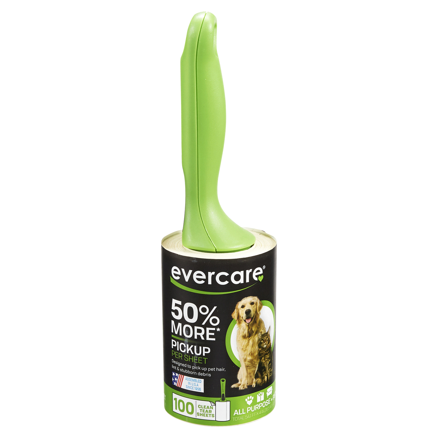slide 1 of 5, Evercare All Purpose + Pet Lint Roller 1 ea, 1 ct