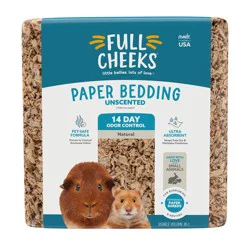 Full Cheeks Odor Control Small Pet Paper Bedding - Natural