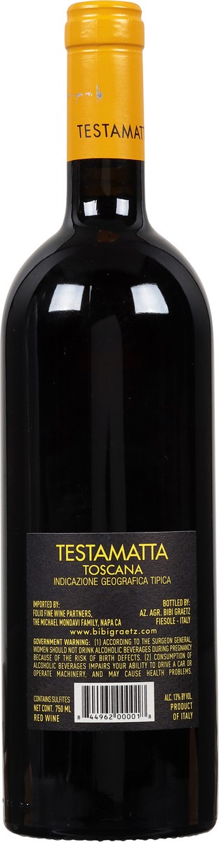 slide 6 of 11, Toscana Bibi Graetz Testamatta 750 ml, 750 ml
