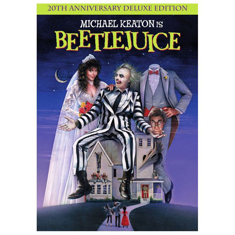 slide 1 of 1, Warner Bros. Beetlejuice (20th Anniversary Edition) (Deluxe Edition) (DVD), 1 ct