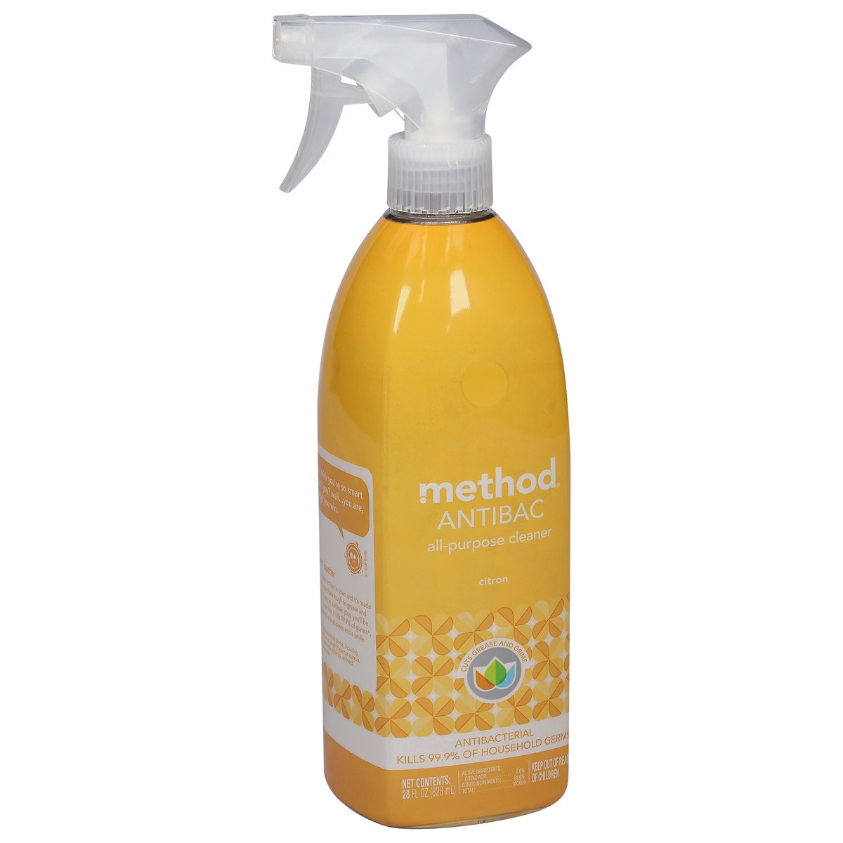 slide 7 of 10, method Antibac Citron All Purpose Cleaner 28 fl oz, 28 fl oz