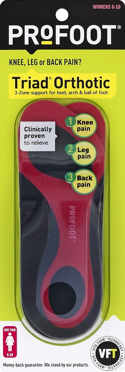 slide 1 of 3, ProFoot Orthotic 1 ea, 1 ct