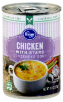 slide 1 of 1, Kroger Chicken & Stars Condensed Soup, 10.5 oz