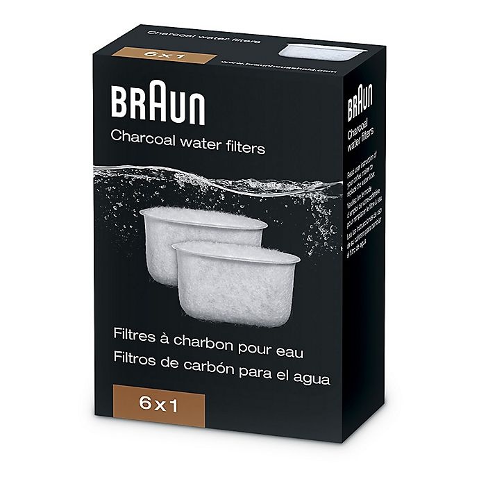 slide 1 of 1, Braun Charcoal Water Filter for Braun BrewSense Coffee Makers, 1 ct