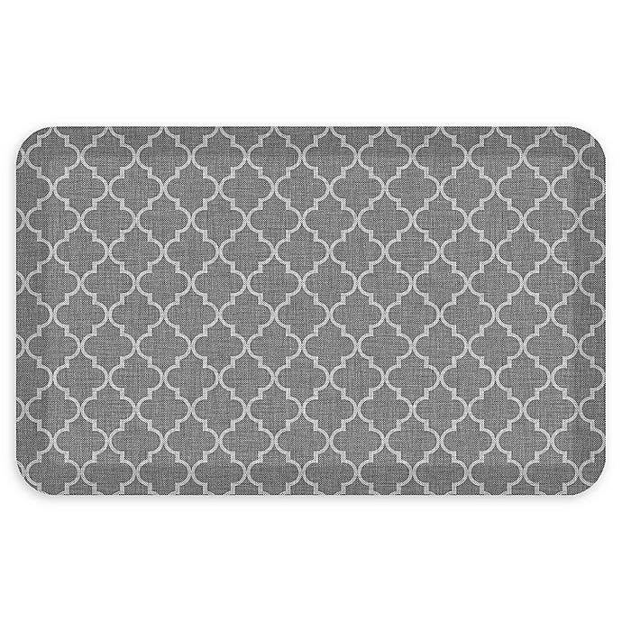 slide 1 of 1, GelPro NewLife 30 x 72'' Lattice Designer Comfort Mat - Light Charcoal'', 1 ct