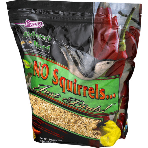 slide 6 of 8, Brown's No Squirrels Just Birds Blend, 5 lb