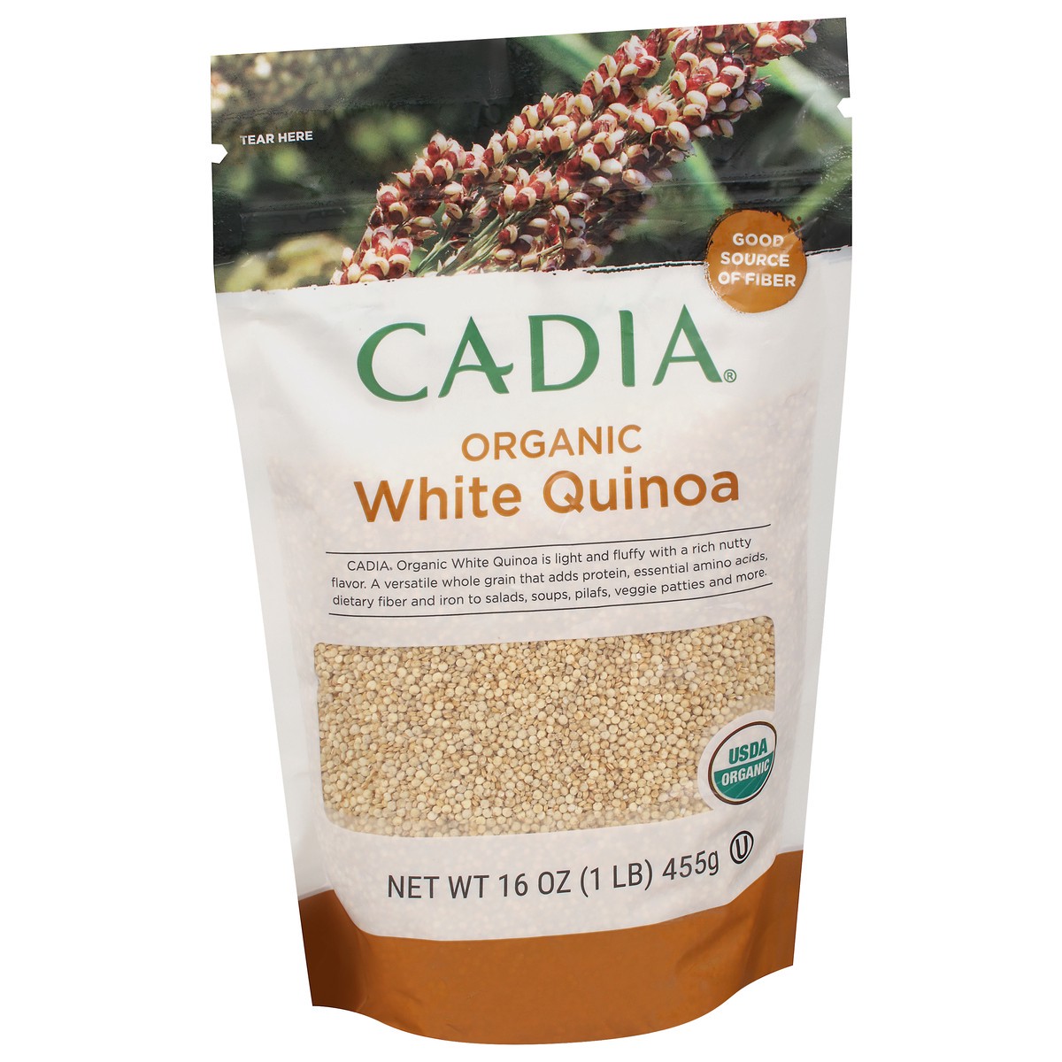 slide 7 of 13, Cadia Organic White Quinoa 16 oz, 16 oz