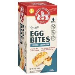 Three Little Pigs Sous Vide Broccoli and Parmesan Egg Bites