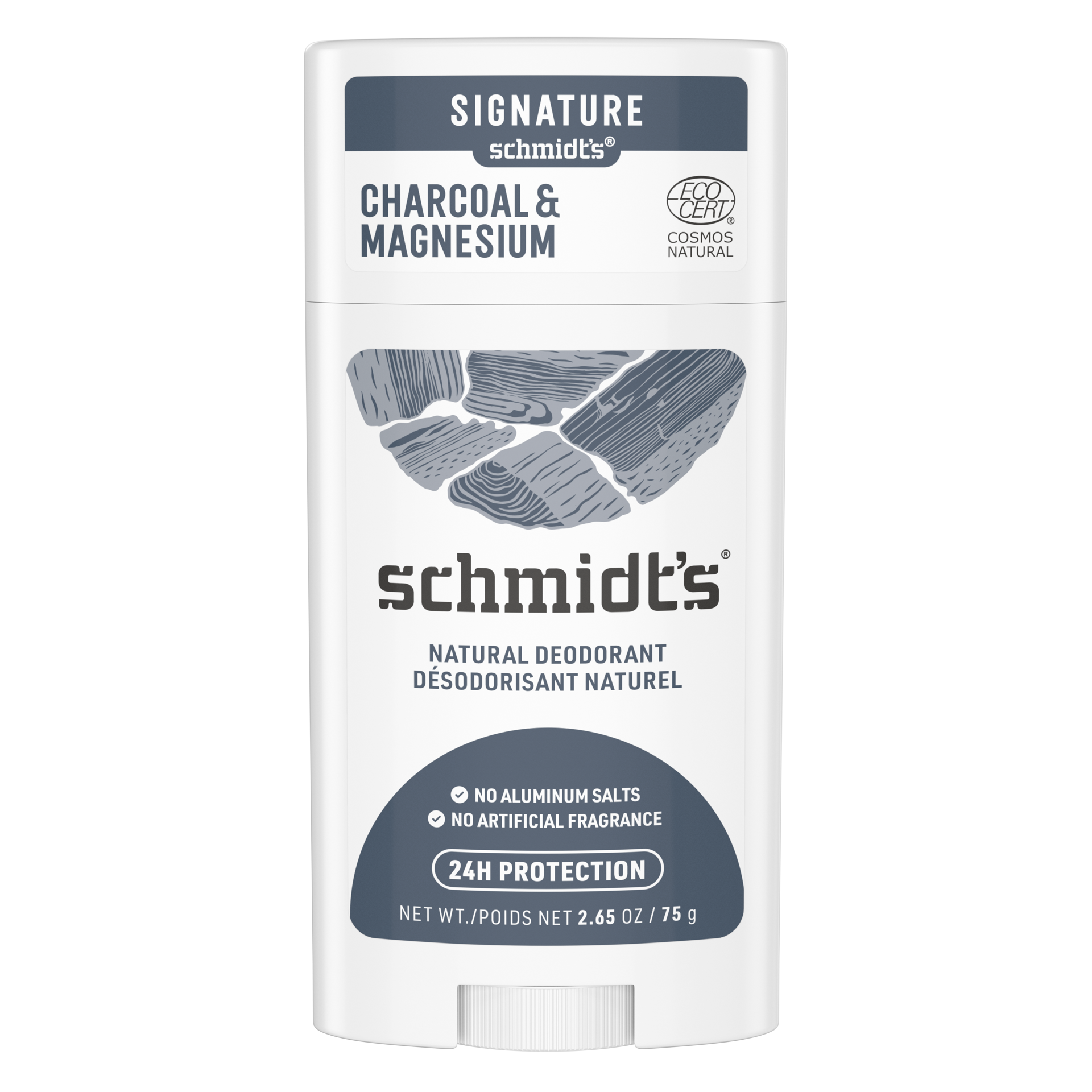 slide 4 of 5, Schmidt's Deodorant Charcoal+Magnesium, 2.65 OZ, 2.65 oz