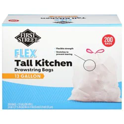 First Street Fs Flex Tall Kitchen D/s Bag 13 Gal