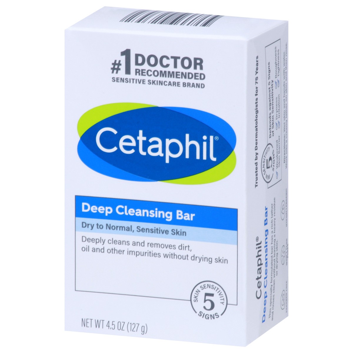 slide 3 of 9, Cetaphil Deep Cleansing Bar, 4.5 oz, 4.5 oz
