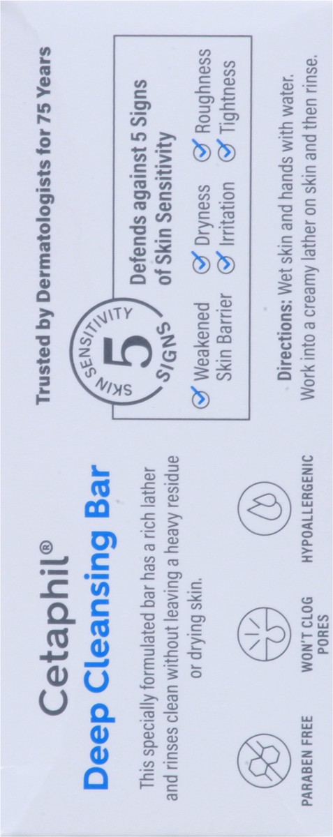 slide 7 of 9, Cetaphil Deep Cleansing Bar, 4.5 oz, 4.5 oz