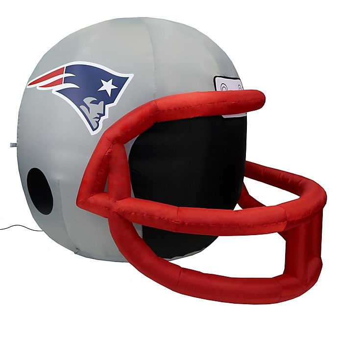 slide 1 of 2, NFL New England Patriots Inflatable Lawn Helmet, 1 ct