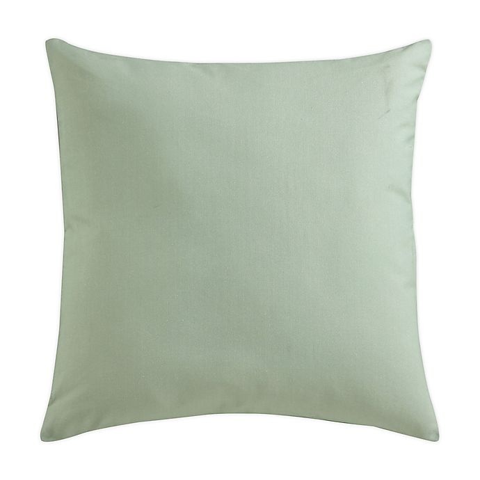 slide 1 of 1, Morgan Home Solid Square Throw Pillow Covers - Sage, 1 ct