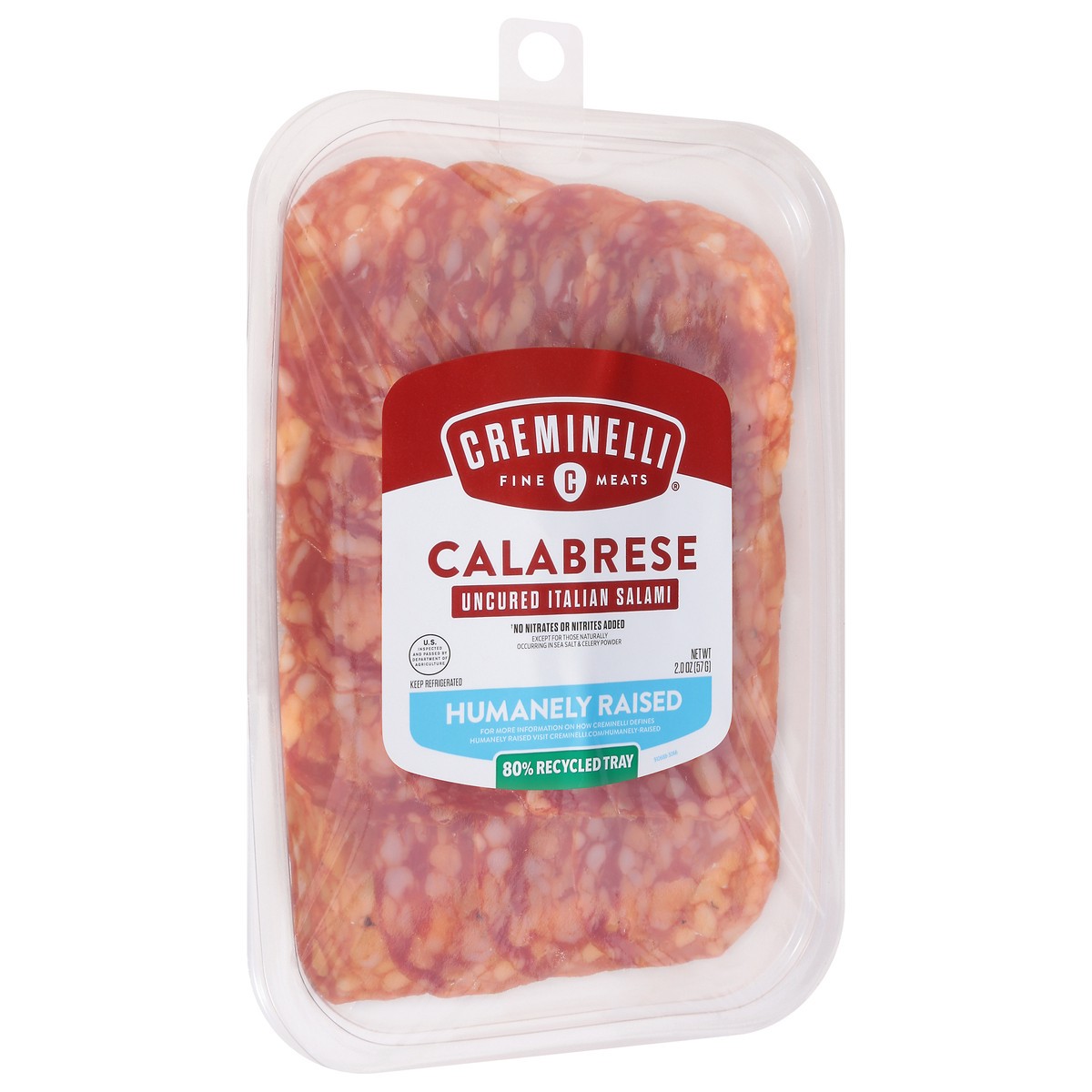 slide 2 of 9, Creminelli Fine Meats Salame Calabrese Sliced, 2 oz