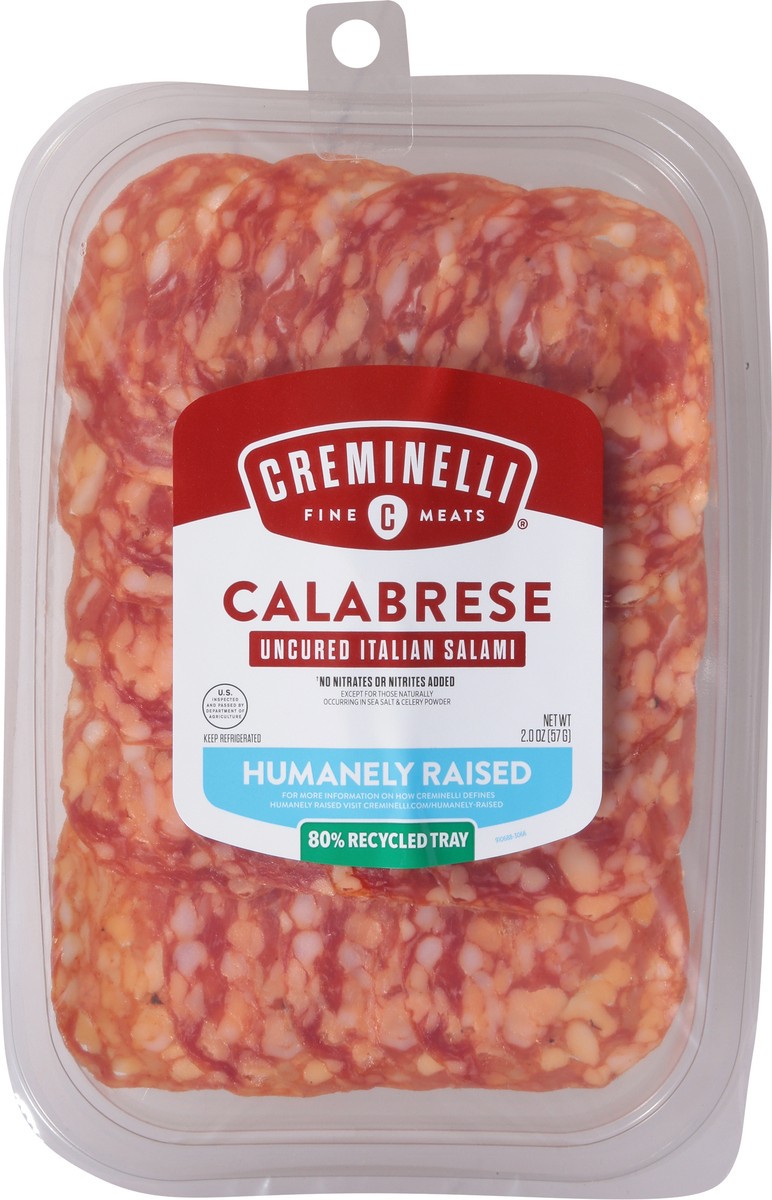 slide 8 of 9, Creminelli Fine Meats Salame Calabrese Sliced, 2 oz