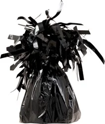Amscan Black Foil Weight 12Pk