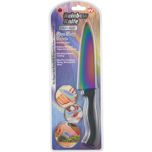 slide 1 of 1, Rainbow Knife, 1 ct