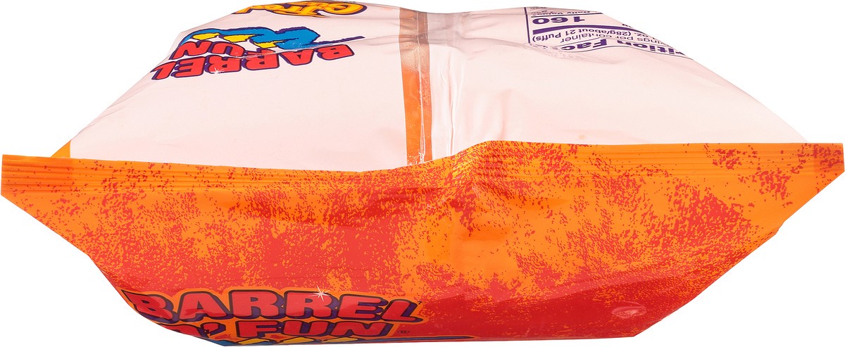 slide 3 of 9, Barrel O' Fun Cheesey Puffs Bag, 1 ct