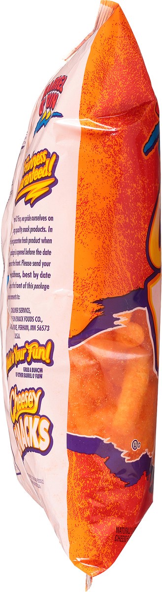 slide 4 of 9, Barrel O' Fun Cheesey Puffs Bag, 1 ct