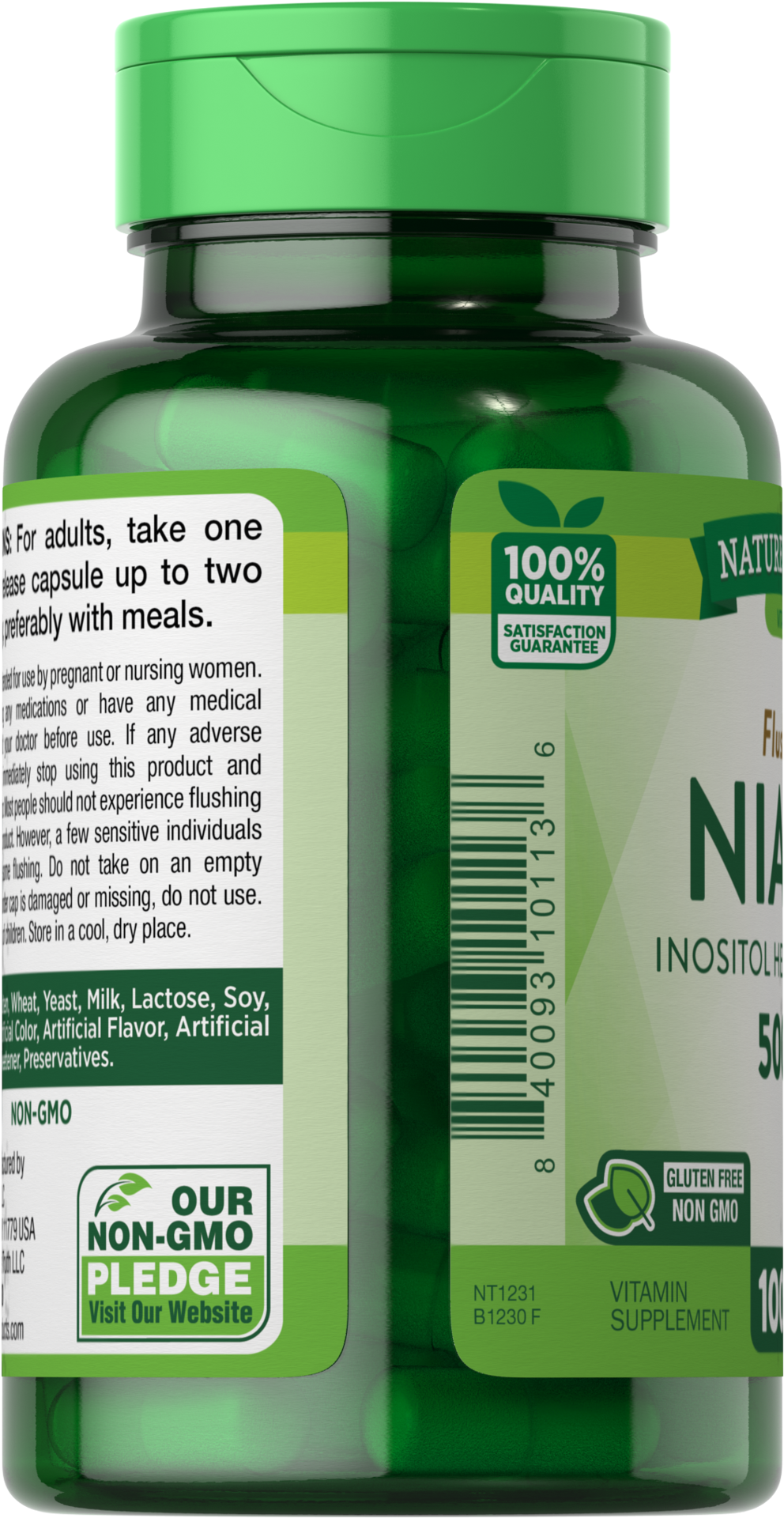 slide 3 of 4, Nature's Truth Flush Free Niacin, 500 mg