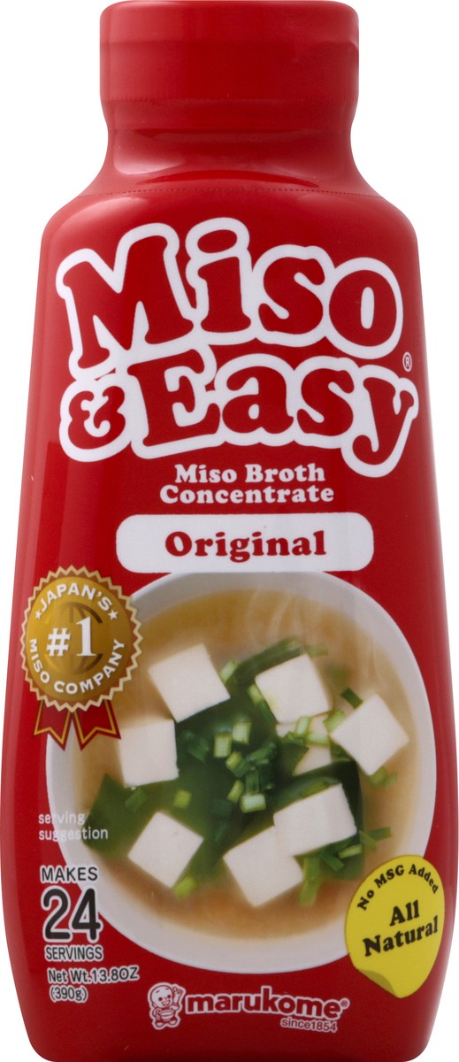 slide 5 of 8, Marukome Miso Broth Concentrate, Original, 13.8 oz