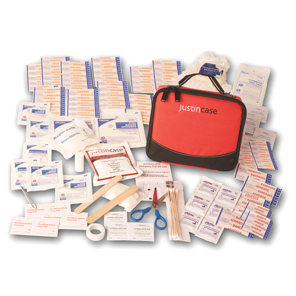 slide 1 of 1, Justin Case Family First Aid Kit, 1 ct